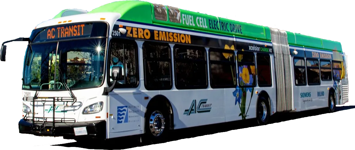 Image of AC Transit New Flyer XHE60 bus