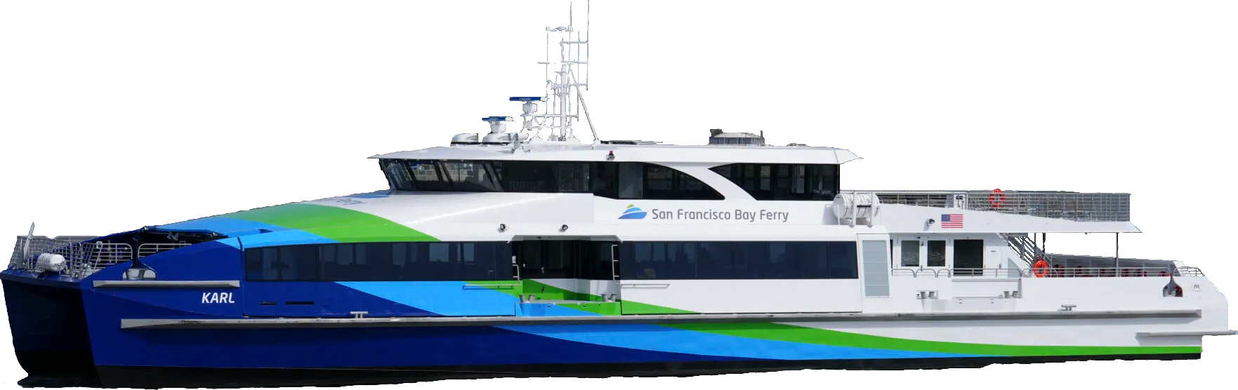 Image of San Francisco Bay Ferry Karl ferry boat